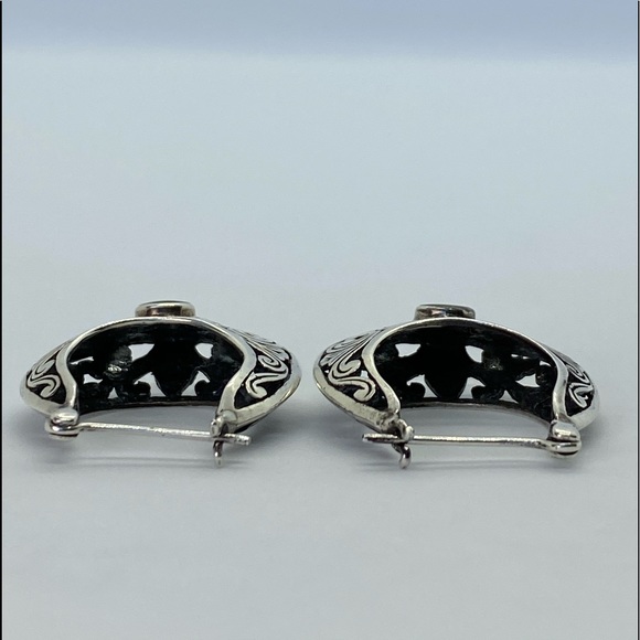 925 silver antique basket earrings✨ - Picture 5 of 8